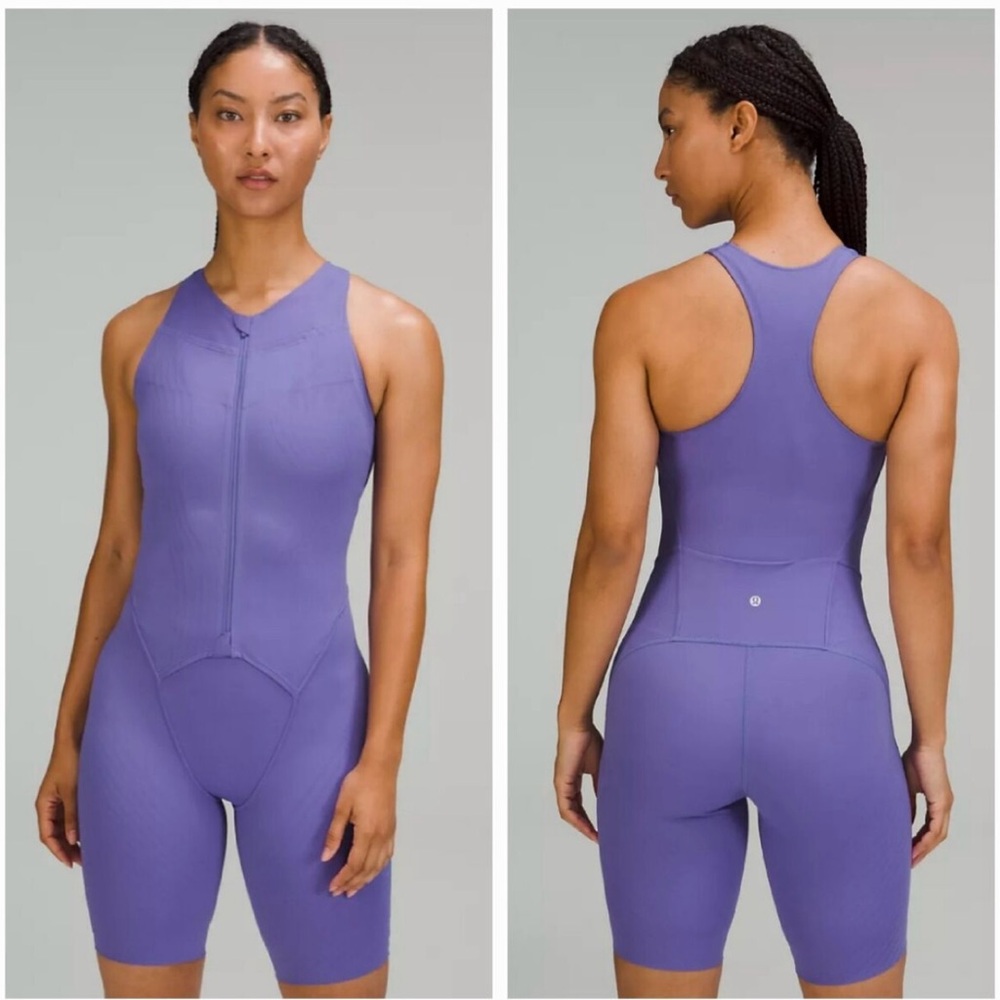 Lululemon SenseKnit Running One Piece Purple Jumpsuit